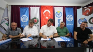 Akyazı Belediyesi’nde Sözleşme Sevinci
