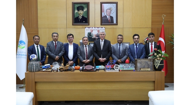 Başkan Yüce Afganistan İstanbul Başkonsolosu Numani’yi Ağırladı