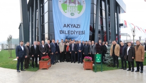 Akyazı İlçe Terminali görkemli bir törenle açıldı