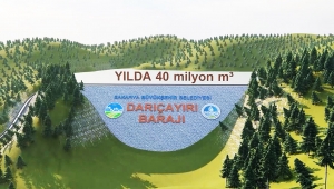 Sakarya'nın Tarihi Projesi Darıçayırı Barajı'nda Çalışmalar Hız Kazandı
