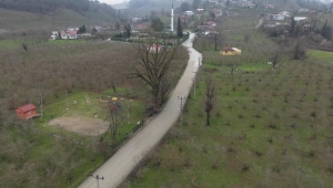 Akyazı Ballıkaya’da Beton Yol Çalışmaları Tamamlandı