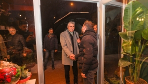 Başkan Yüce Çark Caddesi'nde Konuştu: