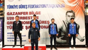 Büyükşehir Güreşçileri Türkiye Şampiyonası’nda Vurdu Geçti