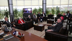 Milletvekili Adaylarından Başkan Alemdar'a Ziyaret