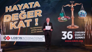 Lob Internatıonal’dan Ekrem Yüce’ye ‘Hayata Değer Katan Birey’ Ödülü