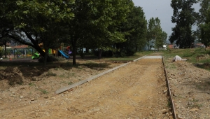 Çamlık Park’ta Çalışmalar Devam Ediyor.
