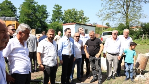 Dokuz Mahalle Muhtarından Ortak Açıklama İle Başkan Yüce’ye Hizmet Teşekkürü