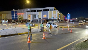 Büyükşehir Şehrin Kalbinde Gece Mesaisinde