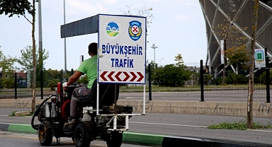 Büyükşehir'den Şehrin Önemli Güzergâhlarına Estetik Dokunuş