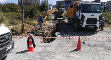 Büyükşehir’den Ferizli İstiklal Mahallesi’ne Yeni Atık Su Hattı