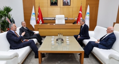 Başkan Alemdar, Hulusi Akar’ı ağırladı