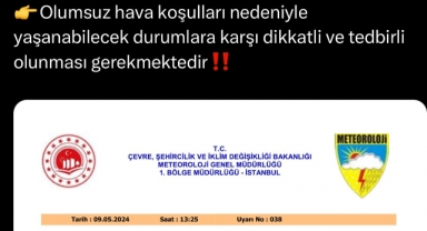 Sakarya Valiliğinden Uyarı!