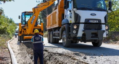 Büyükşehir 4 mahallenin içme suyunu sondajla yerin altından çıkardı