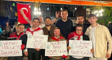 Özel Gereksinimli Gençlere Asker Kınası Yakıldı
