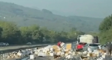 O Otoyol Trafiğe Kapatıldı!