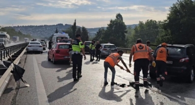 Anadolu Otoyolu'nda 10 araçlı Zincirleme Kaza: 10 Yaralı