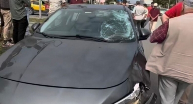 Bisiklet ve Otomobil Çarpıştı: 1 Yaralı