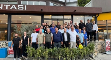 Kocaeli'den Geyve'ye Fidan Desteği