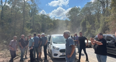 Köylülerden Katı Atık Tesisi Kurma Girişimine Tepki