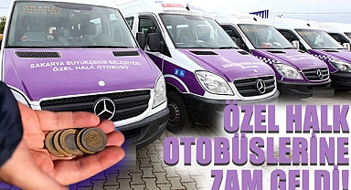 Özel Halk Otobüslerine Zam Geldi!