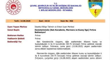 Sakarya Valiliğinden Rüzgar Ve Fırtına Uyarısı!