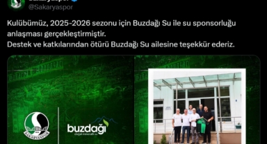 Sakaryaspor Yeni Sponsorunu Duyurdu