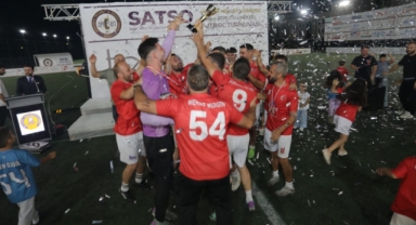 SATSO Futbol Turnuvası’nda Şampiyon Mert Isı Kupayı Kaldırdı