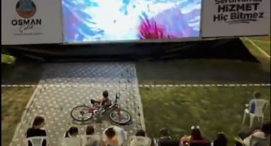 Serdivan’da Açık Hava Sinema Keyfi