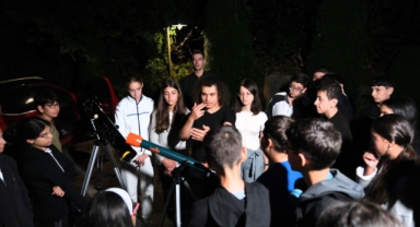 SUBÜ Astronomi Topluluğu Depremzede Gençlerleydi