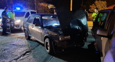 Akyazı’da Alkollü Sürücü Kaza Sonrası Yakalandı!