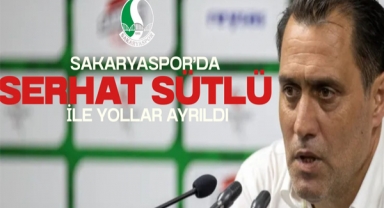 Sakaryaspor'da Serhat Sütlü Dönemi Sona Erdi.
