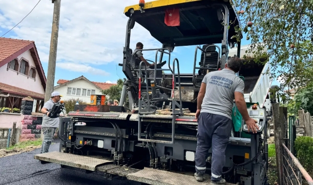 Meşeli Mahallesi'nde Asfalt Çalışmaları Sürüyor