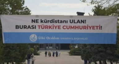 Sakarya Ülkü Ocakları’ndan Kampüste Dikkat Çeken Pankart