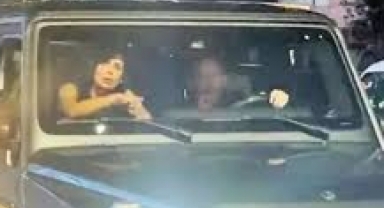 Sergen'in Arabasında Kucak Kucağa Yolculuk Yapan Kadından Bomba Paylaşım