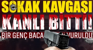 Sokak Kavgası Kanlı Bitti: Bir Genç Bacağından Vuruldu
