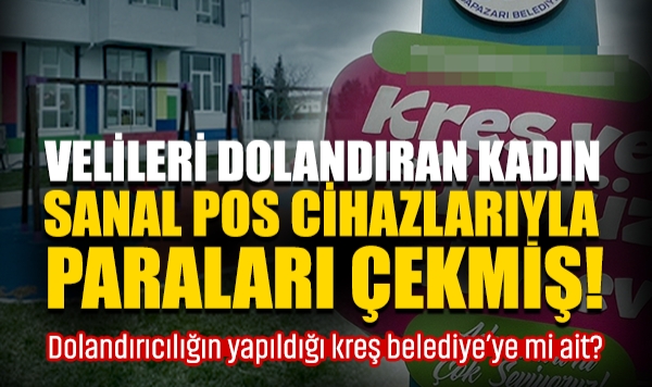 Velileri Dolandıran Kadın Sanal Pos Cihazlarıyla Paraları Çekmiş!