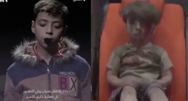 Suriye'de Zafer Günü: Devrimin Sembolü Ümran Bebek Sahneye Çıktı