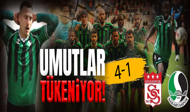 İlk Yarıda Kopan Maç, Umutlar Eridi