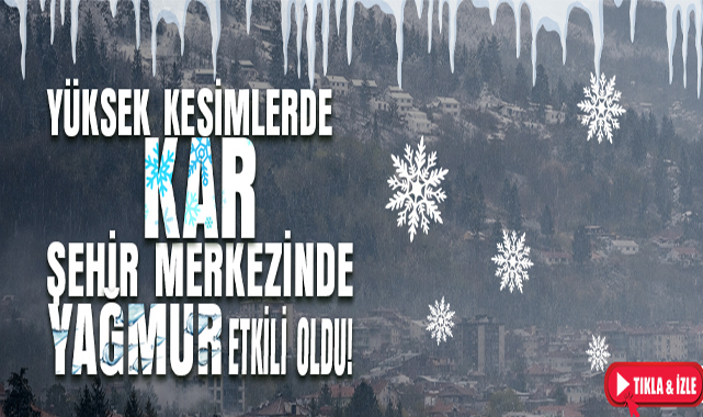 Kar Yağışı Başladı!