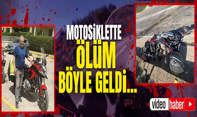 Motosiklette Ölüm Böyle Geldi...