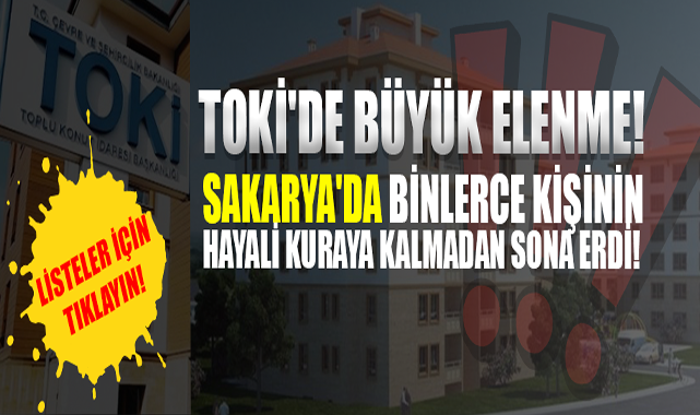 Sakarya'da Binlerce Kişinin Hayali Kuraya Kalmadan Sona Erdi!