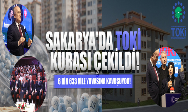 Sakarya'da Toki Kurası Çekildi!