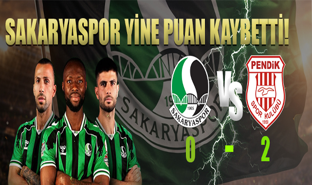 Sakaryaspor'da Yine Hüsran!