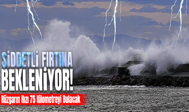 Şiddetli Fırtına Bekleniyor!