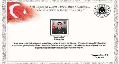 Bir Asker Şehit Oldu