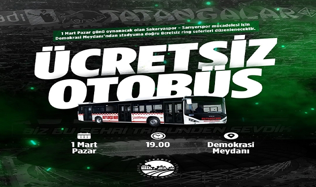 Büyükşehir’den Maça Ücretsiz Ring!