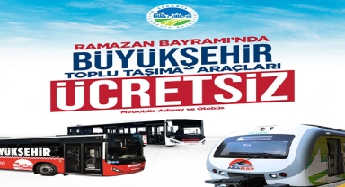 Büyükşehir ile Ulaşım Bayram Boyunca Ücretsiz Olacak
