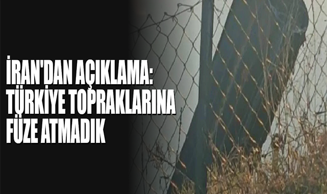 İran'dan Açıklama: Türkiye Topraklarına Füze Atmadık