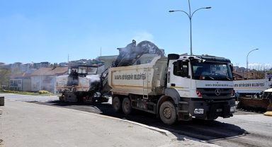 Büyükşehir’den Asfalt Öncesi Yol Bakımı!
