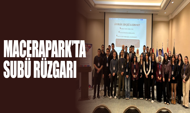 Macerapark’ta SUBÜ Rüzgarı
